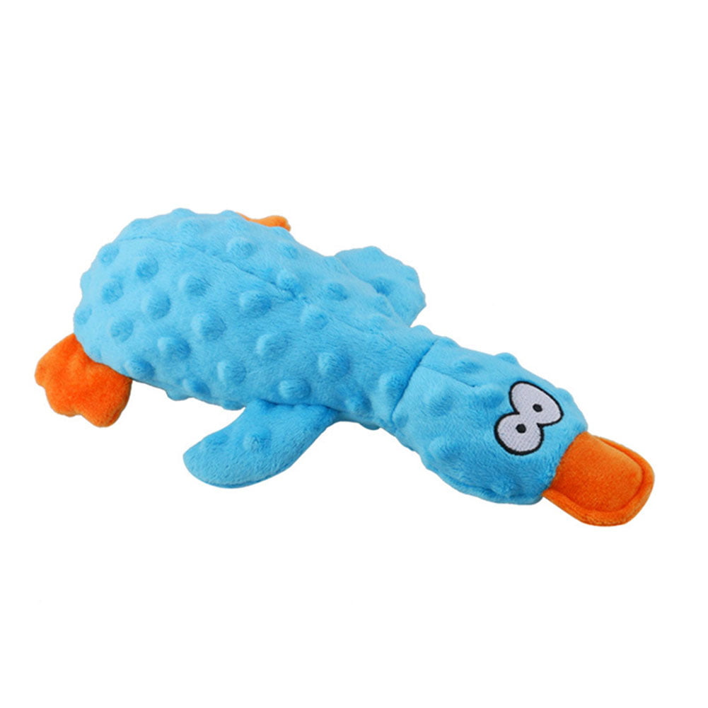 Plush Pet Squeaky Bird Dog Toy - 1pc