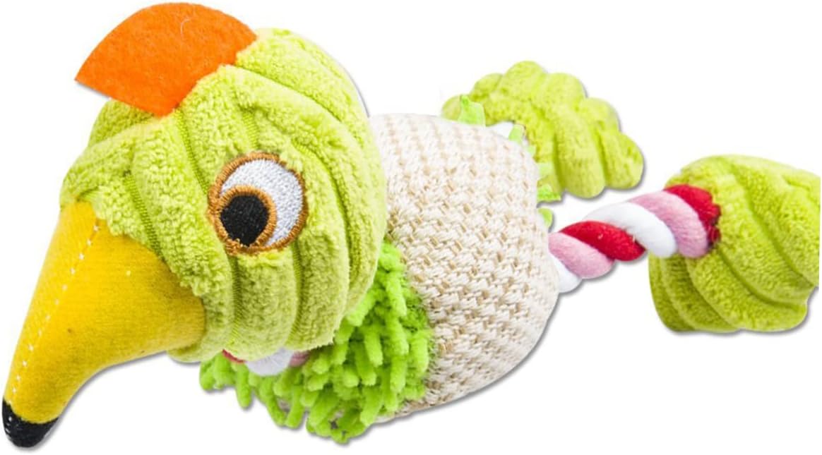Plush Pet Squeakz Flamingoes Dog Toy - 1pc