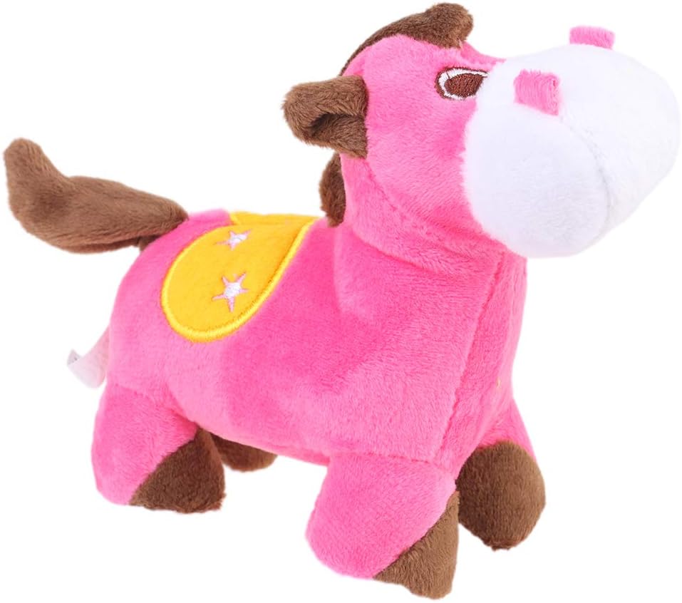 Plush Pet Squakz Flying Cows Dog Toy - 1pc