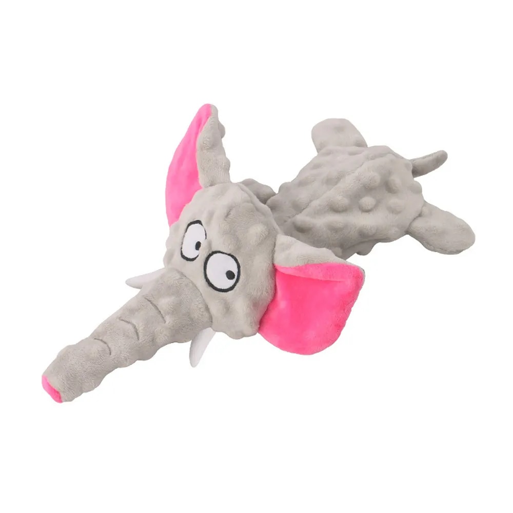 Plush Pet Swimming Elephant Dog Toy - 1pc