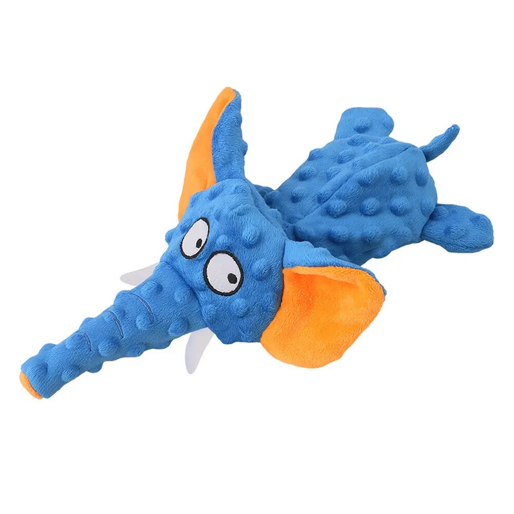 Plush Pet Swimming Elephant Dog Toy - 1pc