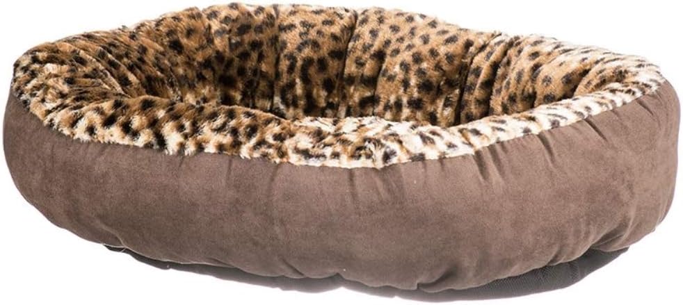 Aspen Pet 18" Round Bed Animal Print