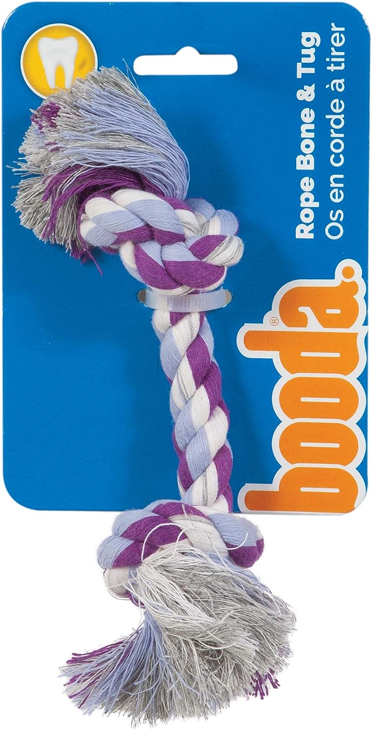 Booda 2Knot Rope Bone Extra-Small - Multicolor