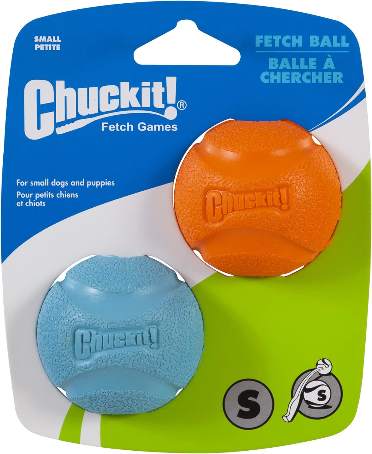 Chuckit! Fetch Ball 2-Pk Small