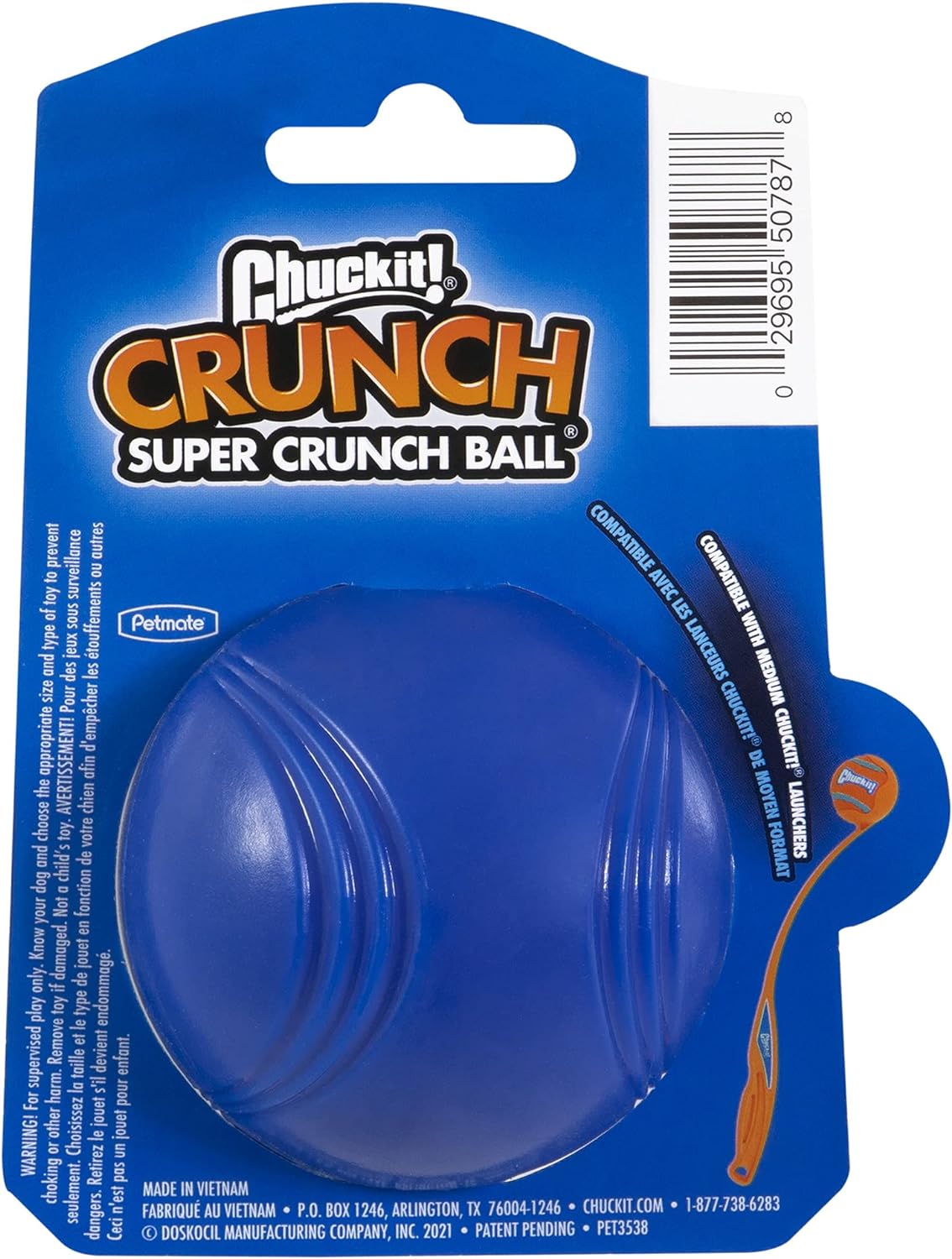 Chuckit! Super Crunch Ball Md 1Pk