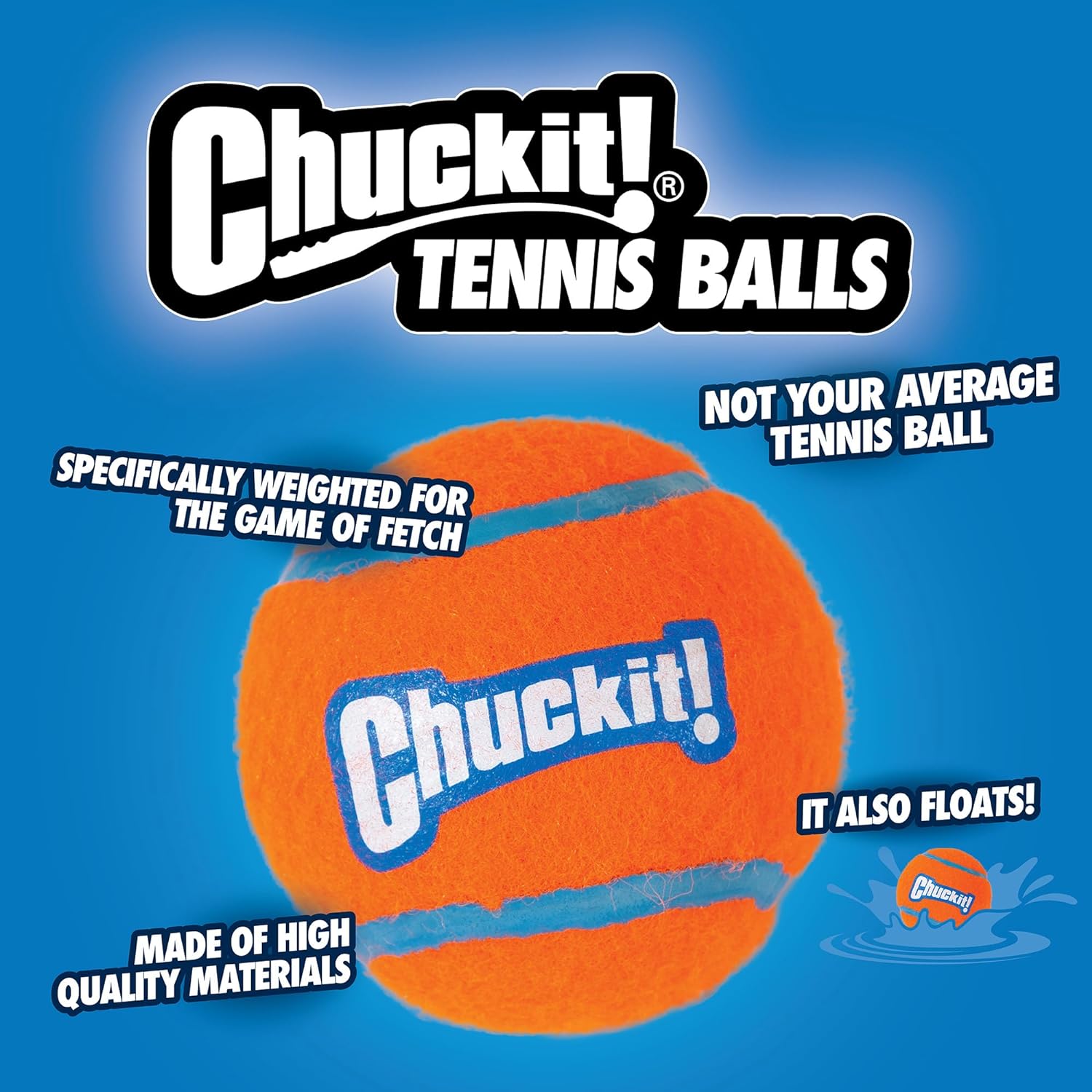Chuckit! Tennis Ball 2-Pk Small