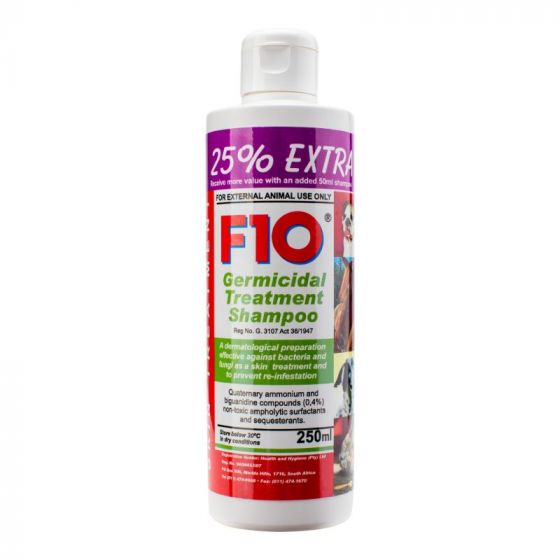 F10 Germicidal Treatment Shampoo 250 ML