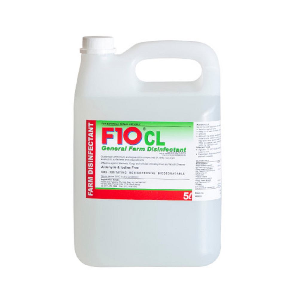 F10 CL Farm Disinfectant 5 L