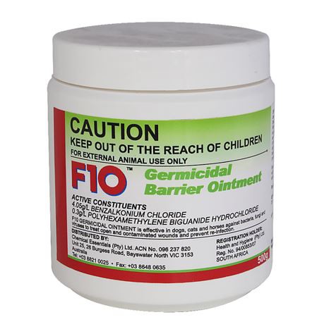 F10 Germicidal Ointment with Insecticide 500 GM