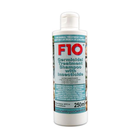 F10 Germicidal Treatment Shampoo with Insecticide 250 ML