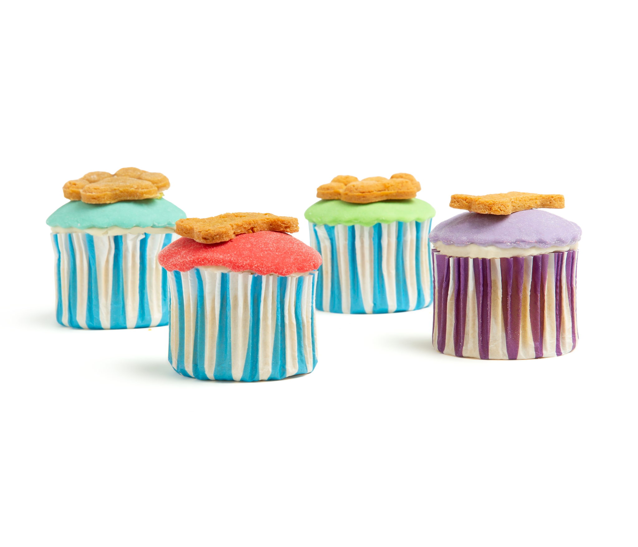 Pupcakes for Dogs (4 PCS) - Multicolor