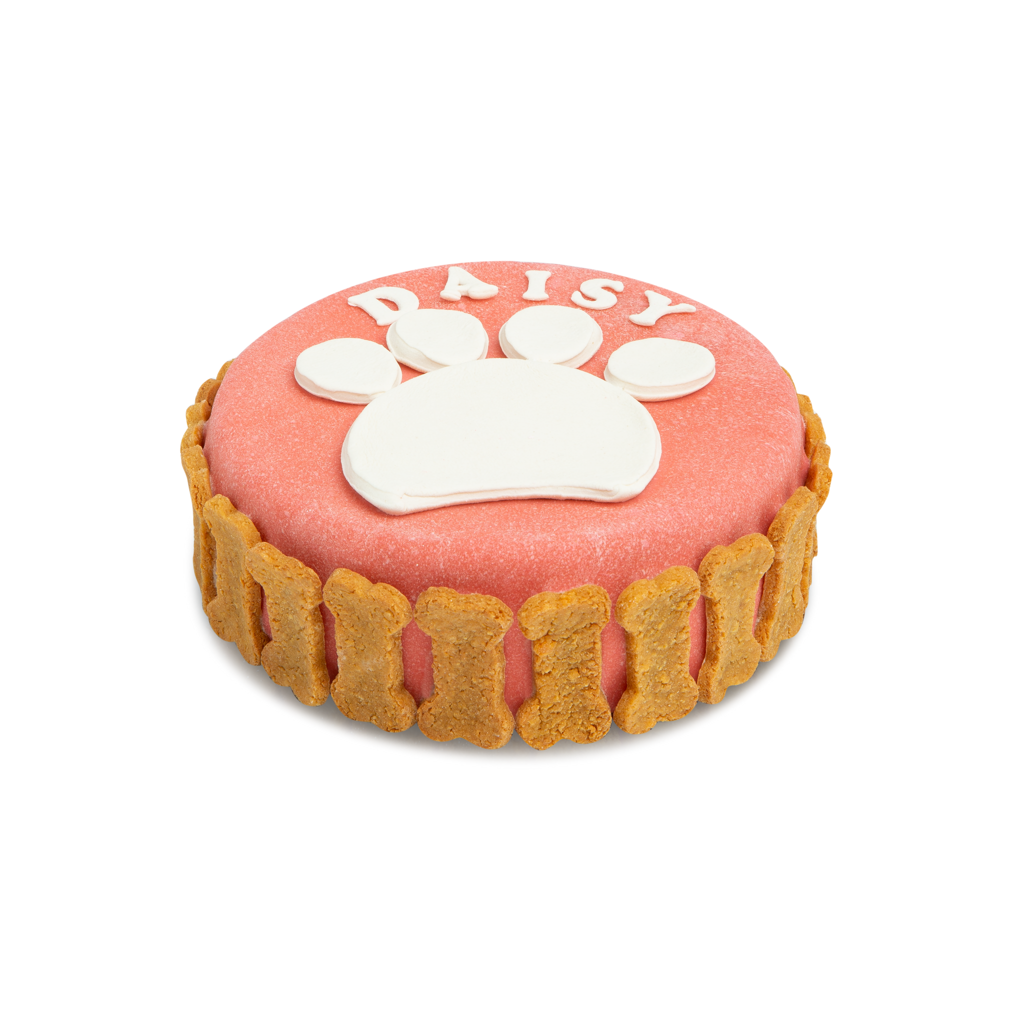 Round Cake for Dogs (Pink)