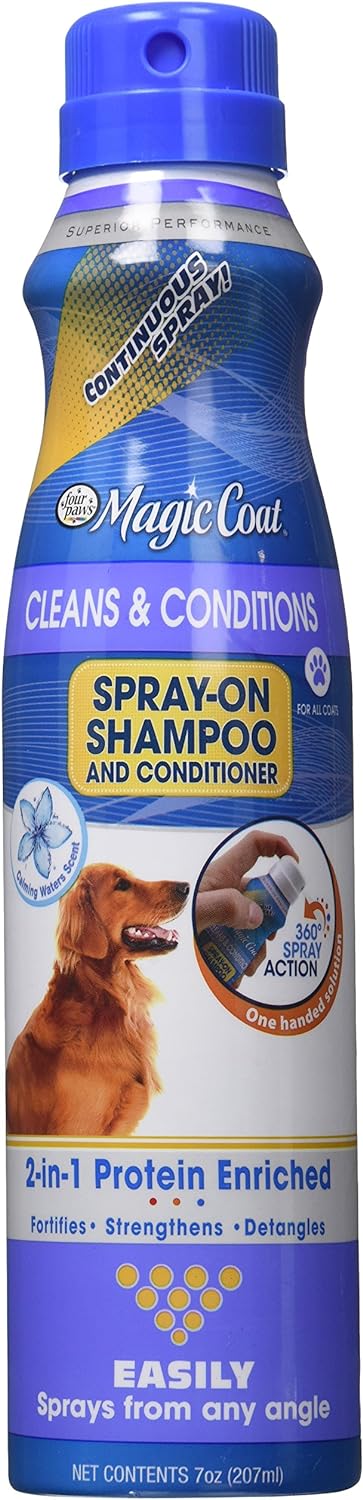 Four Paws Magic Coat 2 in 1 Shampoo/Conditioner Continuous Spray 7oz