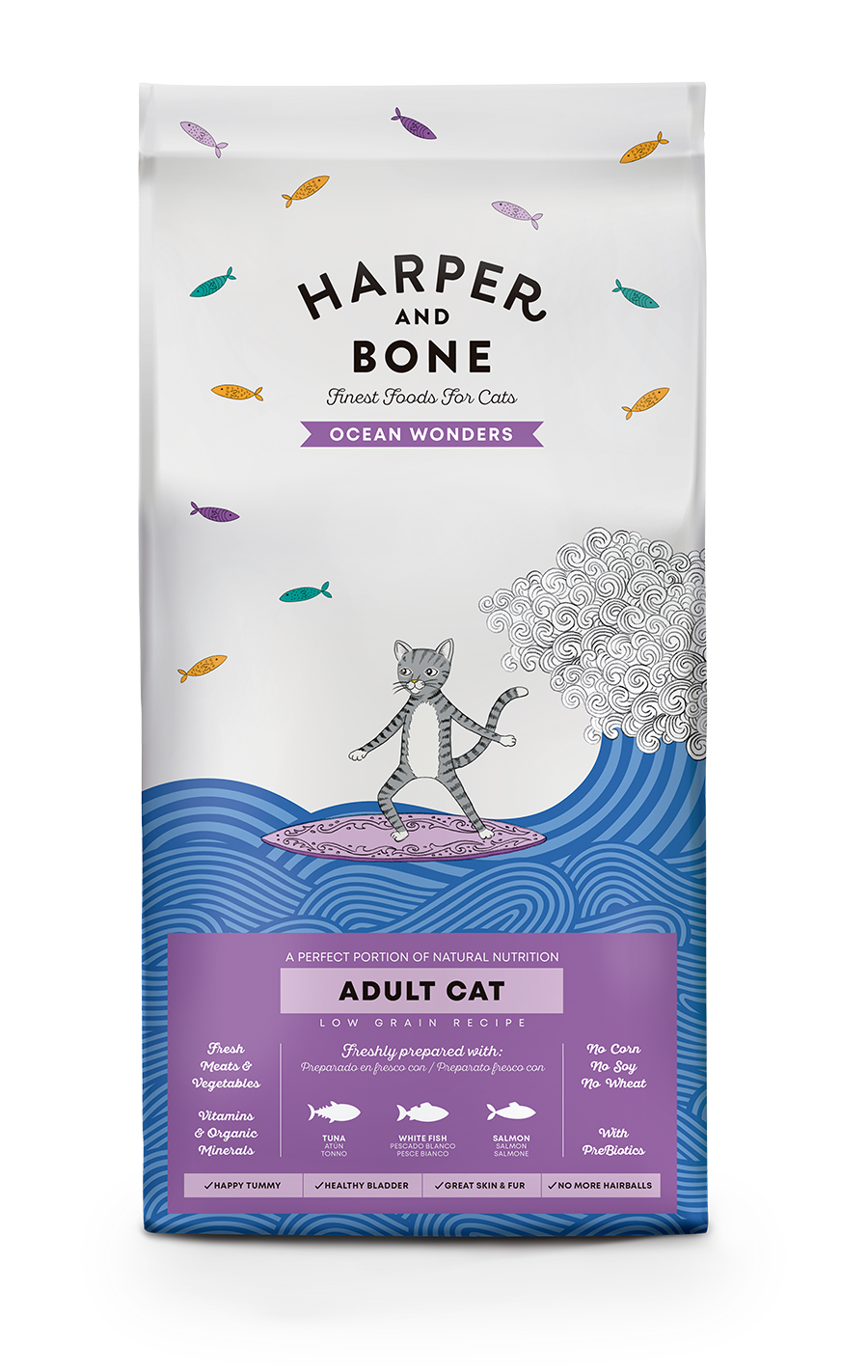 Harper and Bone Cat Adult Ocean Wonders 5kg