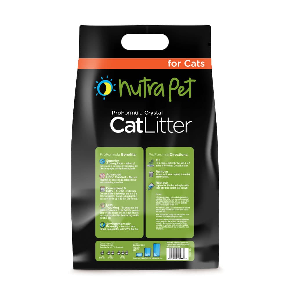 Nutrapet Cat Litter Silica Gel 30L 20KGS- Scented Lavender- SOLD PER BOX