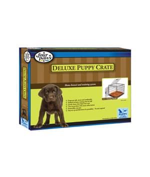 Four Paws K-9 Keeper Puppy Crate, Front Top Door 24L X 18W X 21H Inches