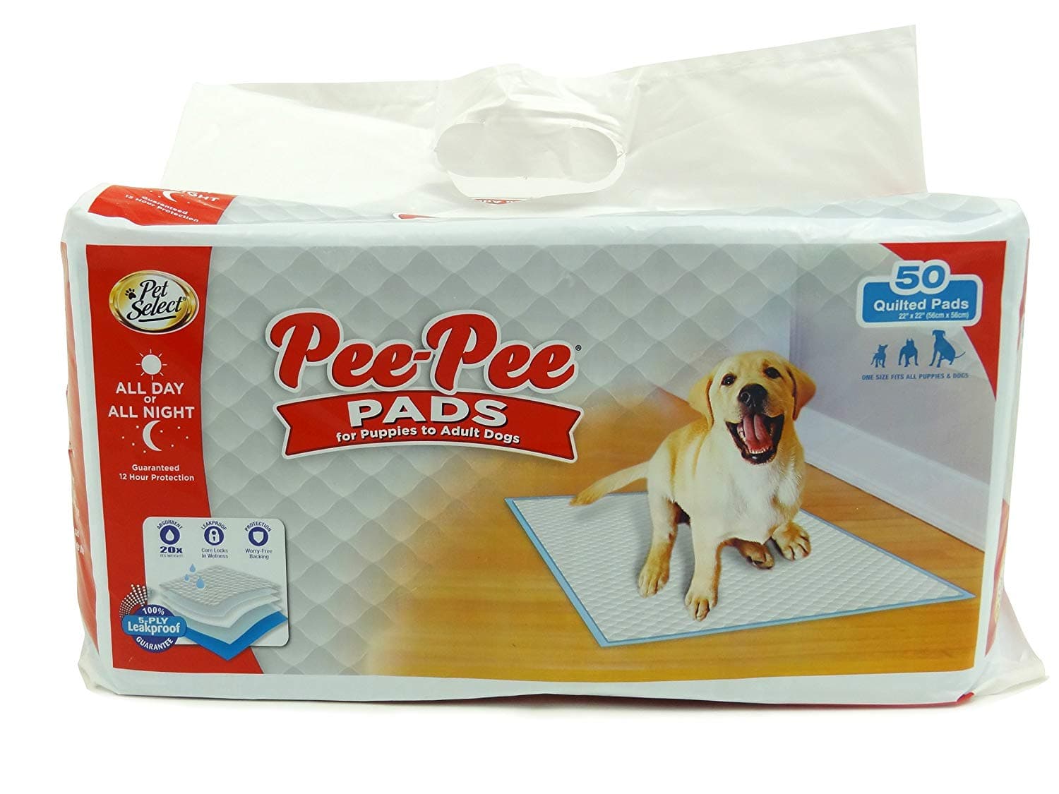 Four Paws Pet Select Pee-Pee Pads, 50ct