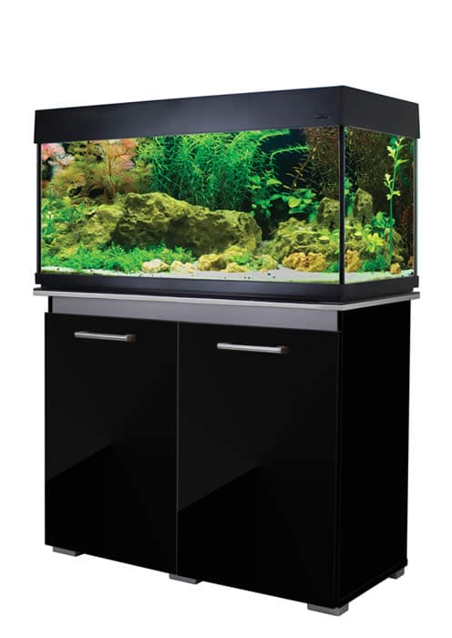 Aqua One Cabinet 170 Only - 100cm Black Gloss With Grey