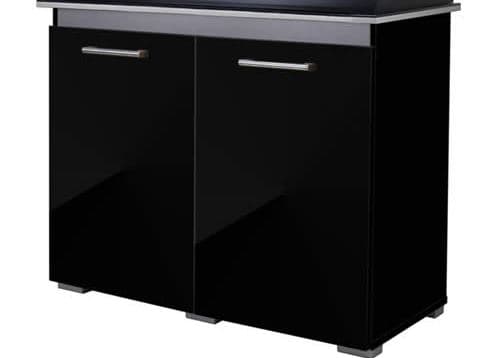 Aqua One Cabinet 170 Only - 100cm Black Gloss With Grey