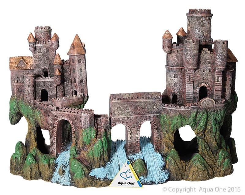 Aqua One Medieval Castle With River - Large