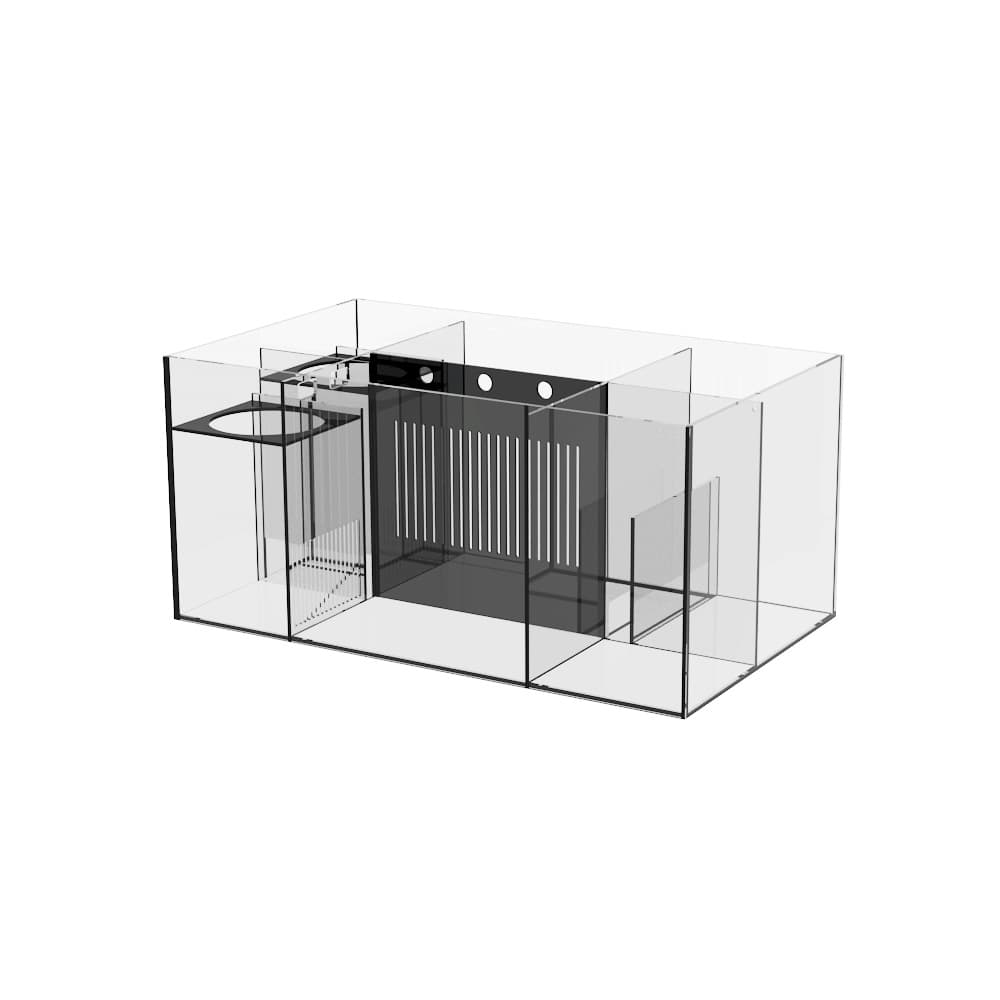 Waterbox Platinum PRO 220.6+ Cabinet- L 180CM X W 65CM X W 60CM-BLACK