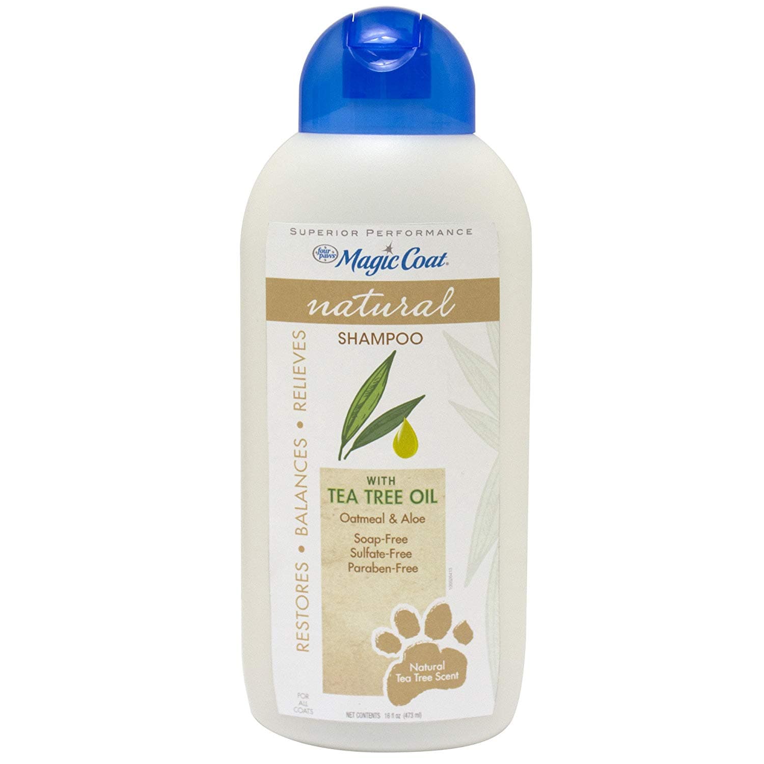 Four Paws Magic Coat Natural Tea Tree Oil Shampoo 12/16oz