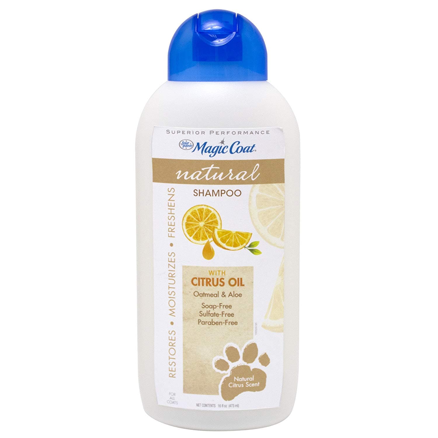 Four Paws Magic Coat Natural Citrus Oil Shampoo 12/16oz