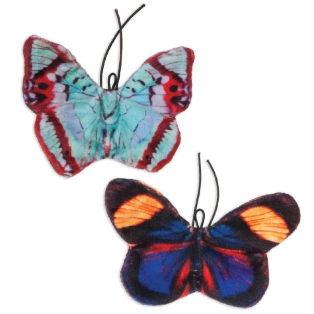 Petmate Jackson Galaxy Crinkle Flies Butterfly 2-Pack
