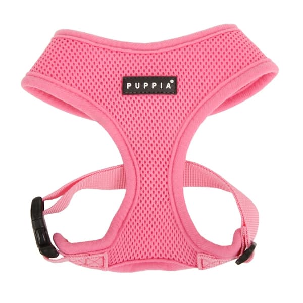 PUPPIA SOFT HARNESS PINK M Neck 12' Chest 19-22"