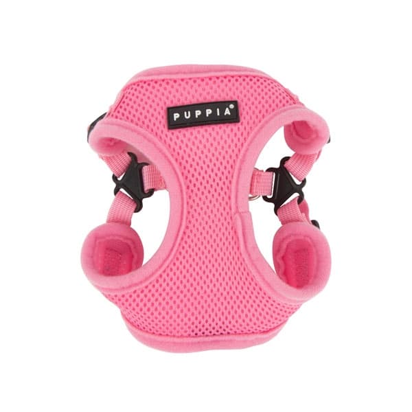 PUPPIA SOFT HARNESS C PINK S Neck 11.0-12.6" Chest 12.2-13.8"