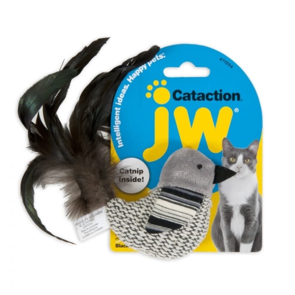 Petmate Jw Cataction Black And White Bird (Old Stock – visible age/cosmetic wear)