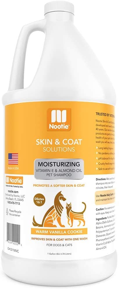 Nootie Shampoo -Moisturizing Shampoo - Warm Vanilla Cookie Gallon (3.78 Litres)