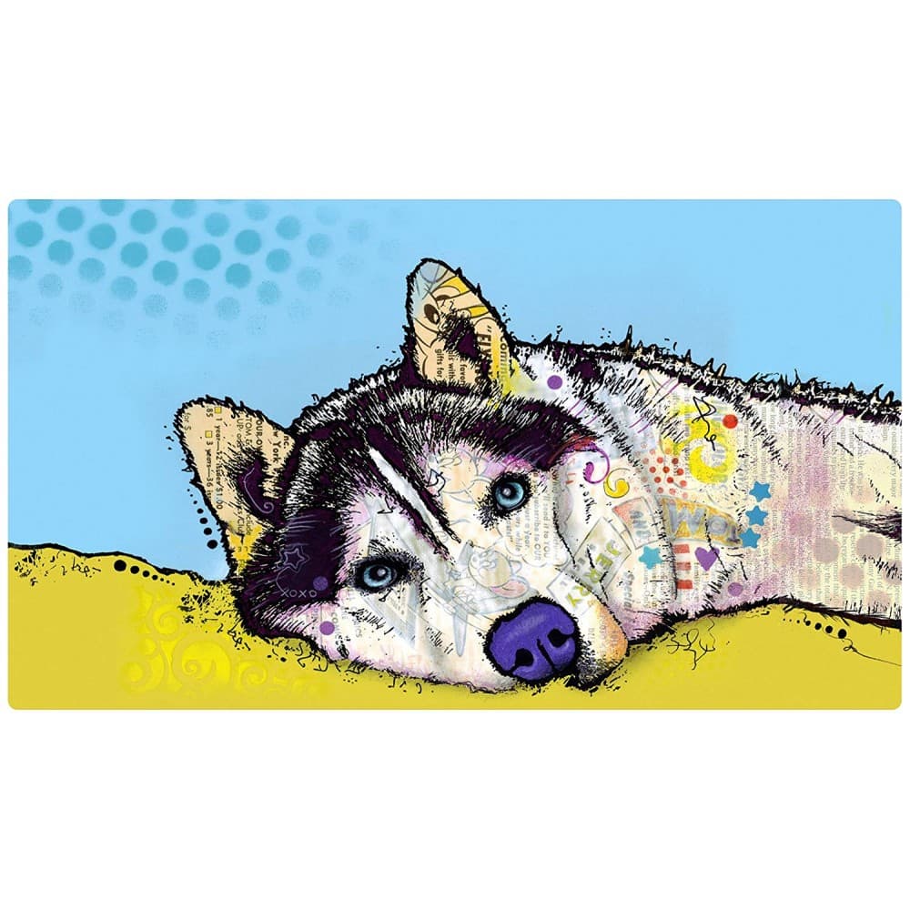 Drymate Placement Mats For Dogs Siberian Husky 16 X 28 Inches