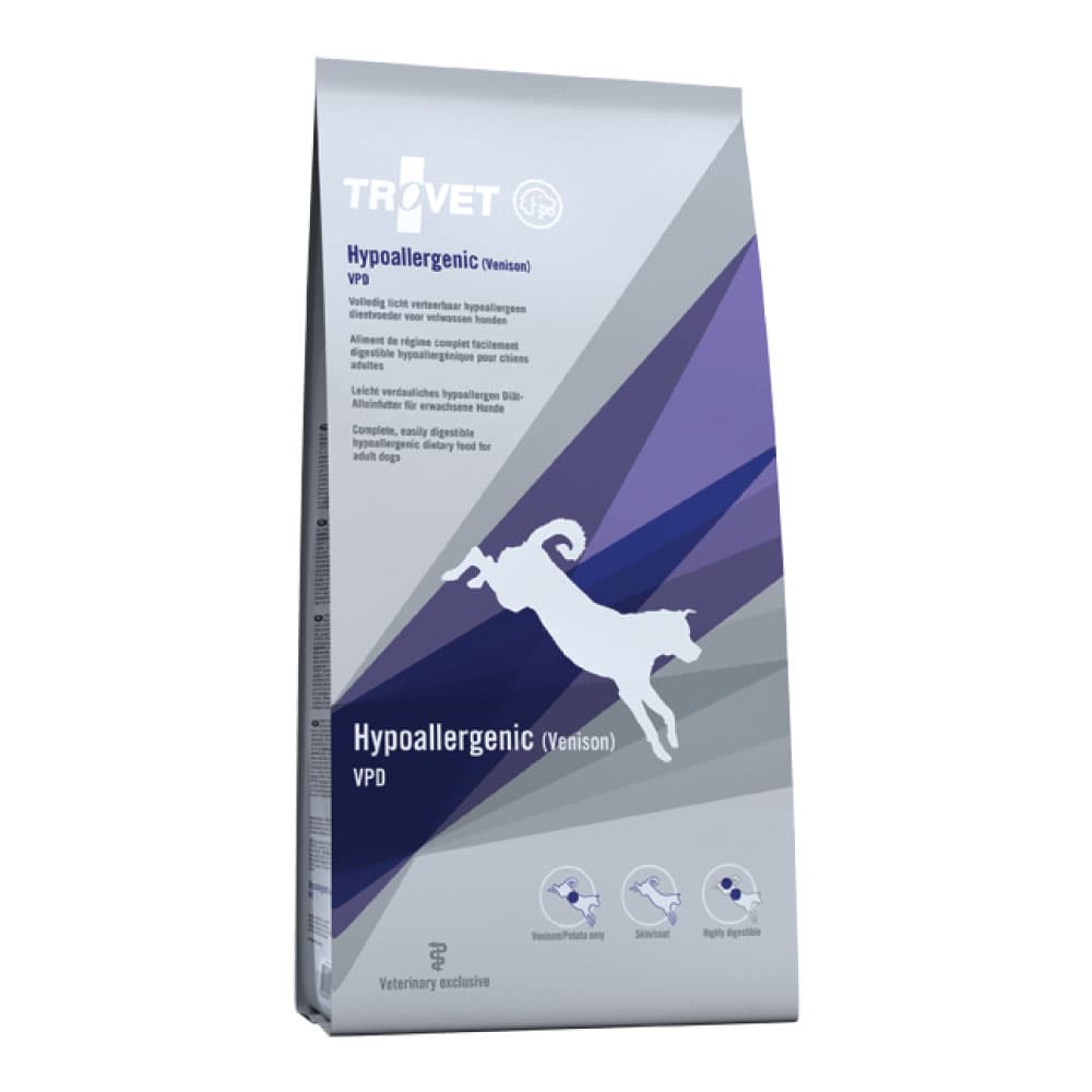 Trovet Hypoallergenic (Venison) Dog Dry Food 10kg
