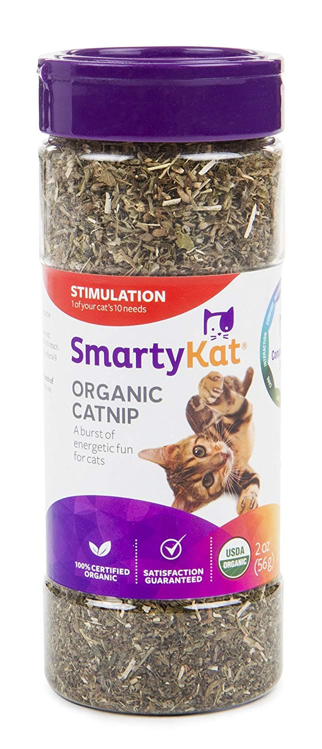 SmartyKat® Certified Organic Catnip 2 oz Canister