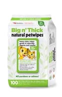 Petkin Big N' Thick Natural Petwipes 100ct