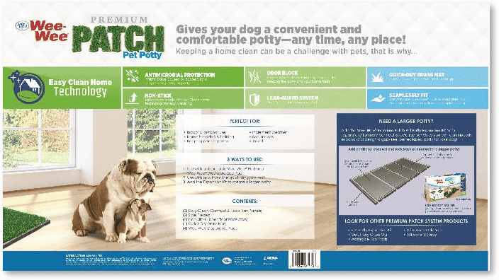 Four Paws Wee-Wee Potty Patch Set