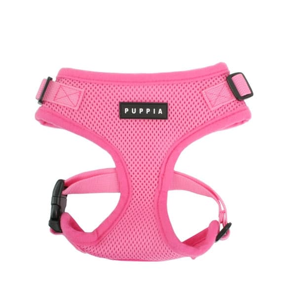 PUPPIA RITEFIT HARNESS PINK XL Neck 16.5" Chest 22.0" - 32.0"