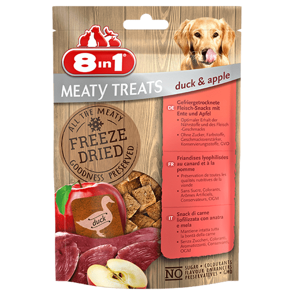 8in1 MEATY TREATS Duck/Apple 50g