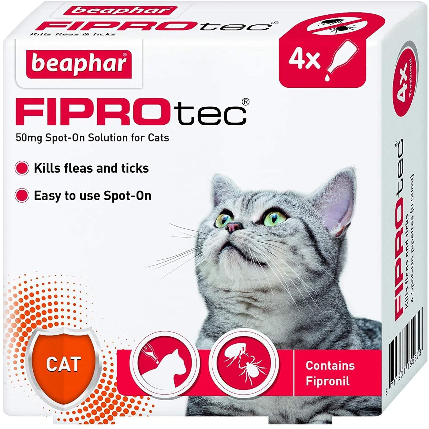 Fiprotec for cats (per pipette)
