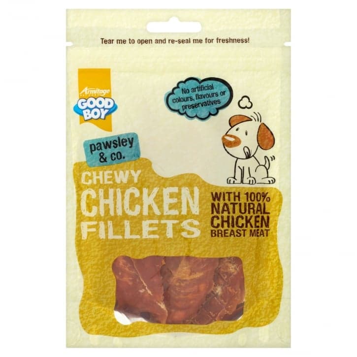 Armitage Chewy Chicken Fillets - 80G