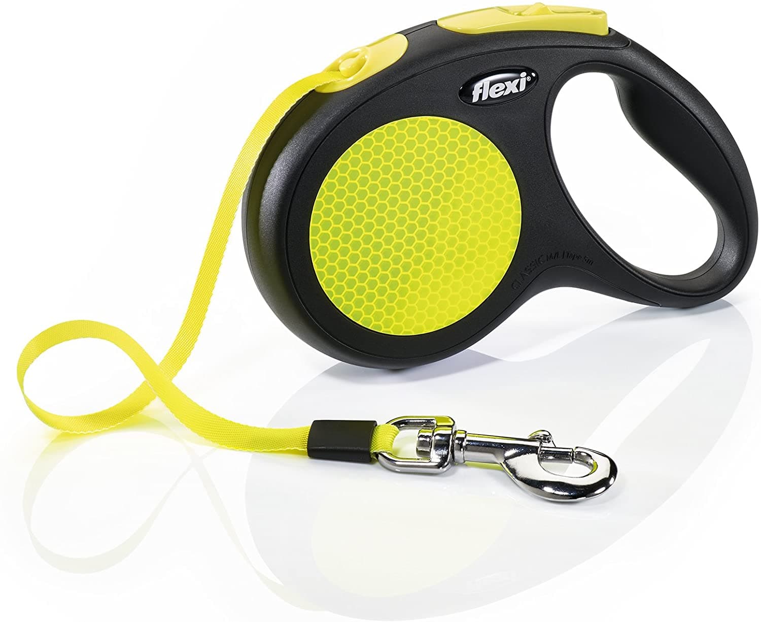 Flexi New Neon M Tape 5 m , black/ neon