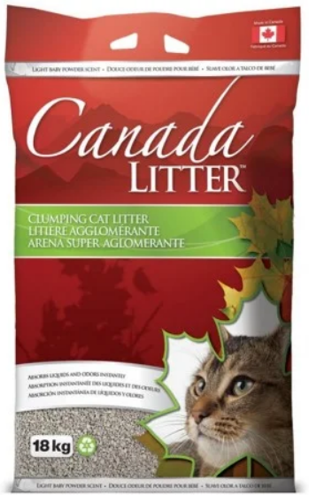 Canada litter - Baby Powder Scent (18kg)