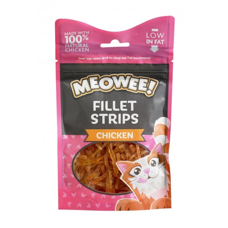 Meowee! Fillet Strips Chicken 35G