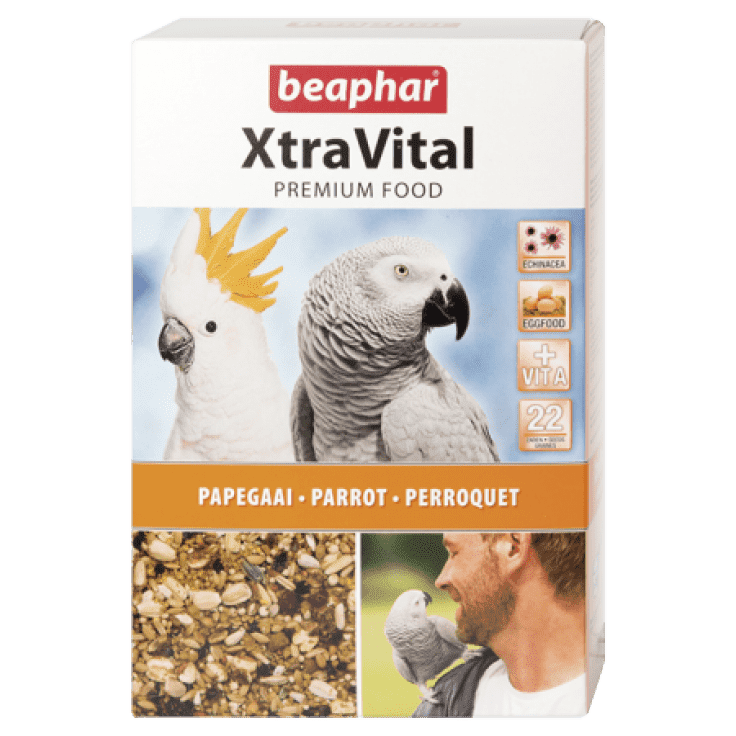 Beaphar XtraVital Parrot Feed 1 kg (New Formula)