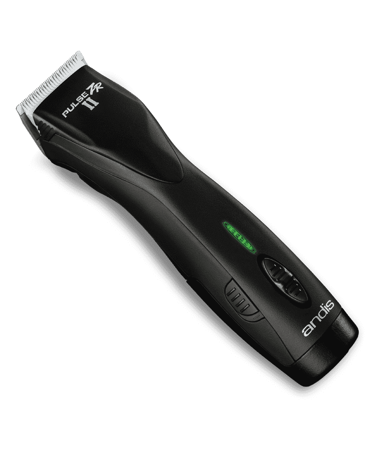 Andis DBLC-2 Pulse ZR  II Vet Pack, 5-Speed, Detachable Blade Clipper, Cordless, Lithium Ion Battery - Black (Includes extra battery)