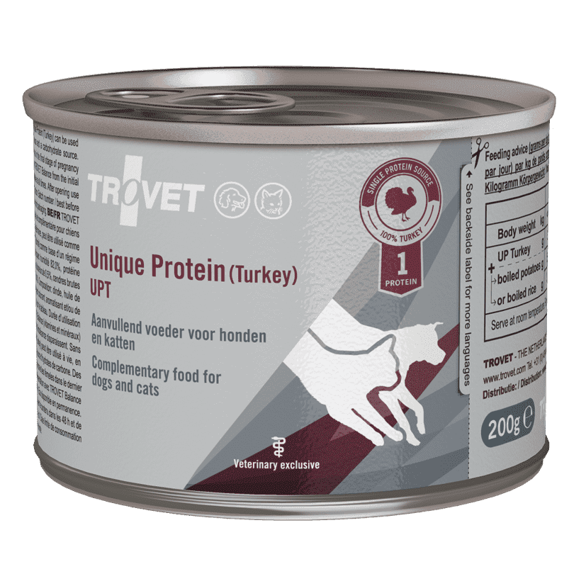 Trovet Unique Protein Turkey Dog & Cat Wet Food Can 200g