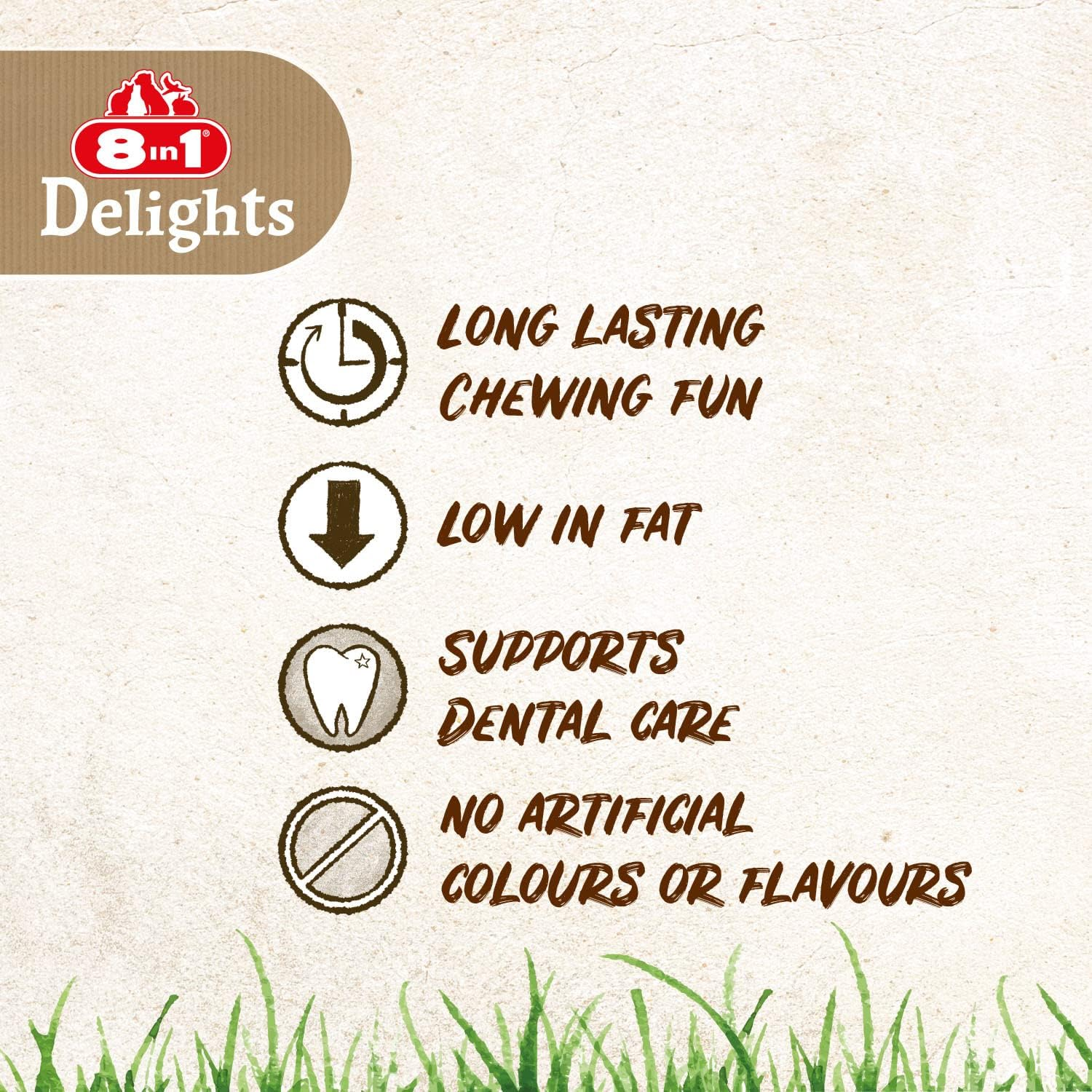 8in1 Delights Chicken XS 1pc