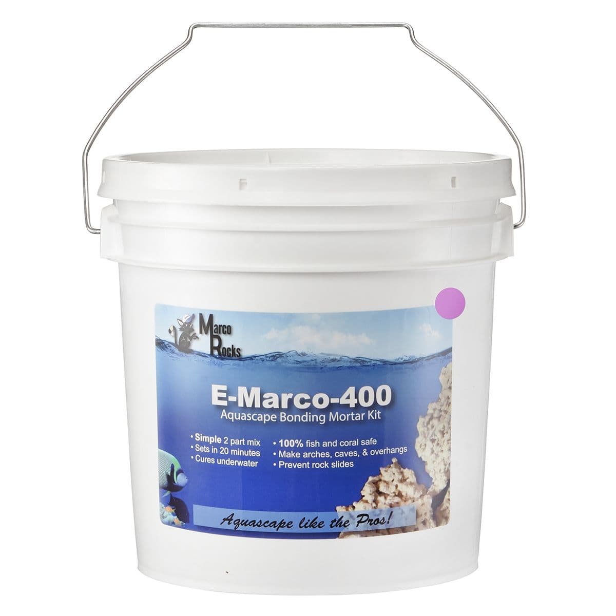 Marco Rocks E-Marco-400 - 2.26 KG Mortar Kit - Pink