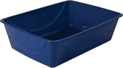 PETMATE BASIC LITTER PAN JUMBO ~ SAPPHIRE BLUE